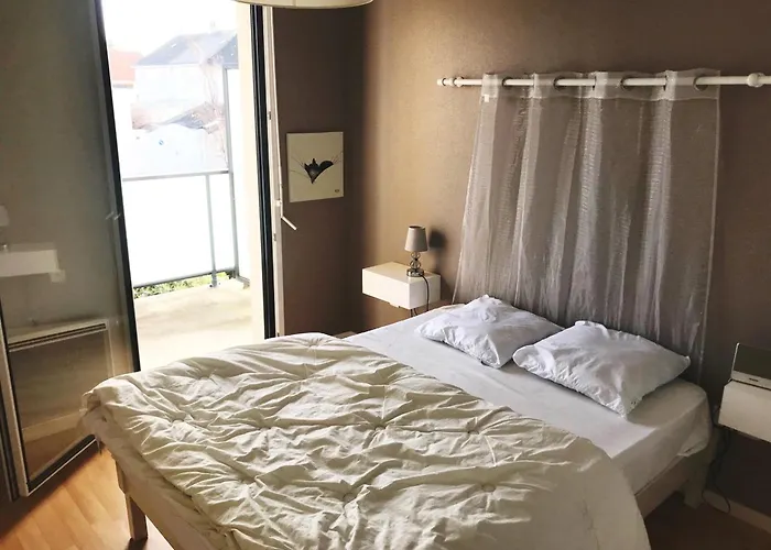 - T2 Confortable, 2-4 Couchages, Animaux Admis, Parking - Fr-1-843-13 Apartamento Le Croisic